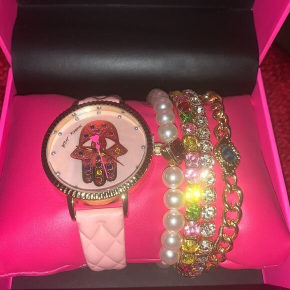 BETSEY TIME HAMSA WATCH